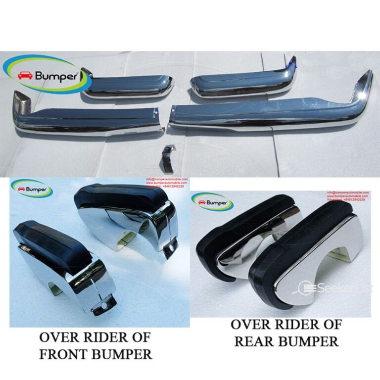 Mercedes PagodeW113 bumpers with over riders